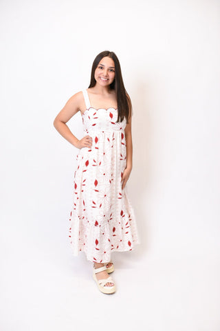Sunset Season Midi Dress - Shop Rust & Ruffles