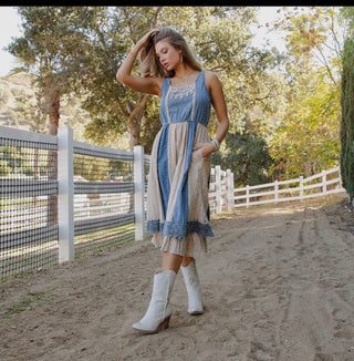 Sunset Trail Midi Dress - Shop Rust & Ruffles