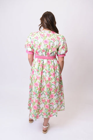 Sweet As Spring Midi Dress - Shop Rust & Ruffles