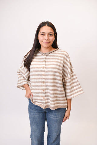 Sweet Cream Cardigan in Mocha - Shop Rust & Ruffles