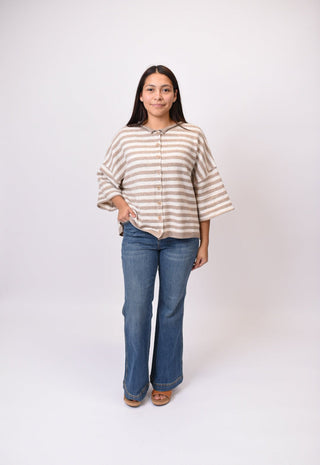 Sweet Cream Cardigan in Mocha - Shop Rust & Ruffles