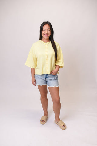 Sweet Cream Cardigan in Yellow - Shop Rust & Ruffles