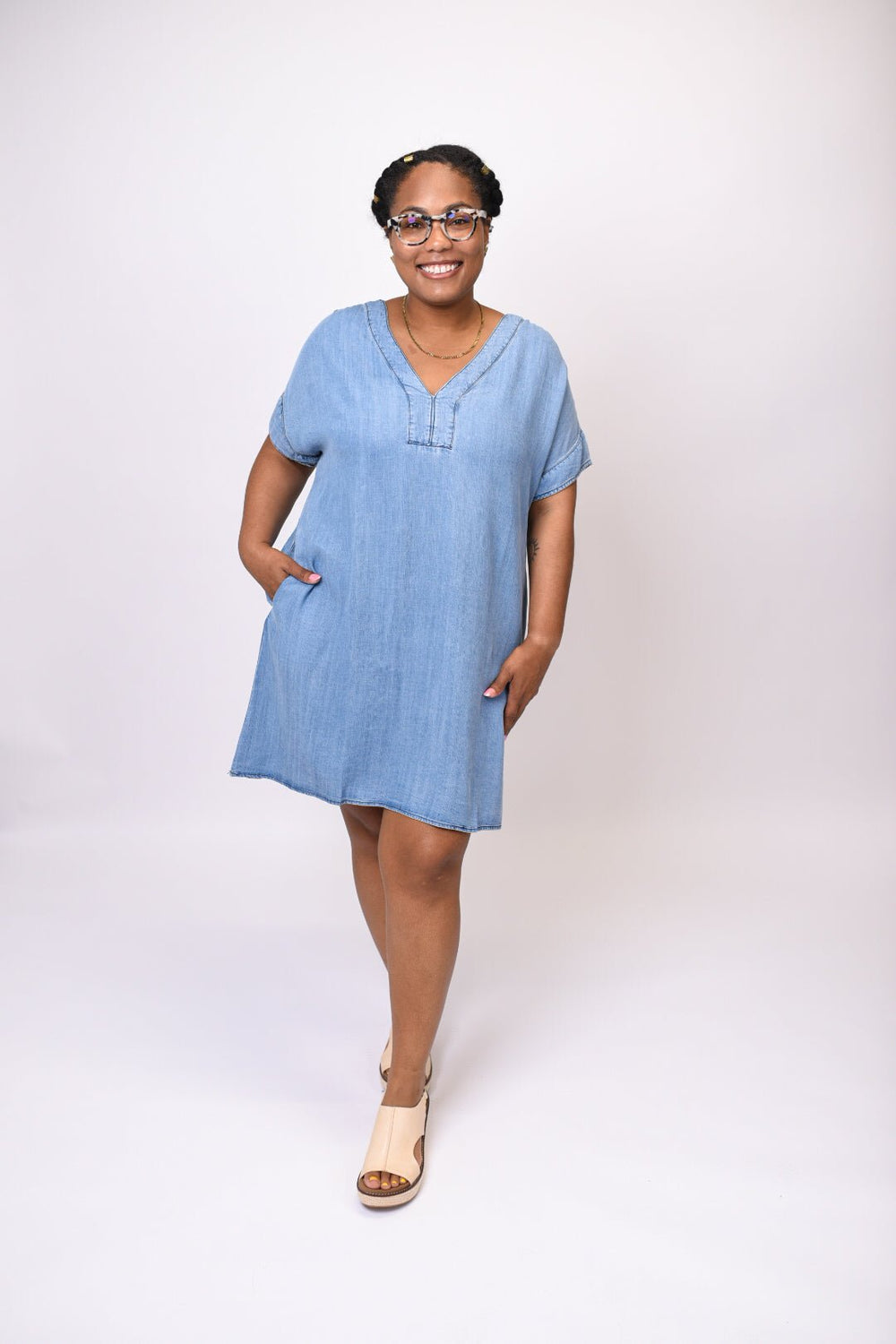 chambray dresses for women Women's Dress | Modest Work Style | Avara weekend outings Mountain Warehouse Ronda Womens Chambray