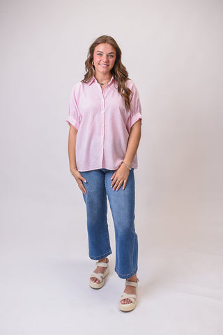 Sweet Serenade Striped Blouse - Shop Rust & Ruffles
