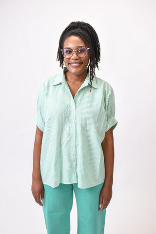 Sweet Serenade Striped Blouse - Shop Rust & Ruffles