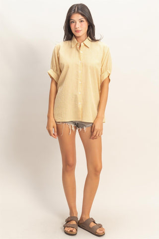 Sweet Serenade Striped Blouse - Shop Rust & Ruffles