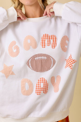 Tennessee Game Day Patchwork Pullover - Shop Rust & Ruffles