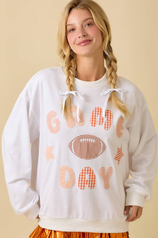 Tennessee Game Day Patchwork Pullover - Shop Rust & Ruffles