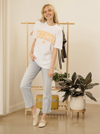 Tennessee Vols Gingham Heart Tee - Shop Rust & Ruffles