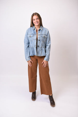 The Darling Denim Jacket - Shop Rust & Ruffles