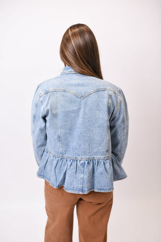 The Darling Denim Jacket - Shop Rust & Ruffles
