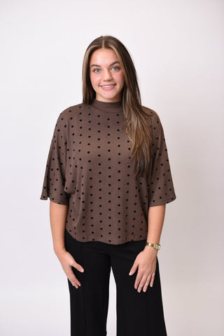 The Daydream Top in Mocha - Shop Rust & Ruffles
