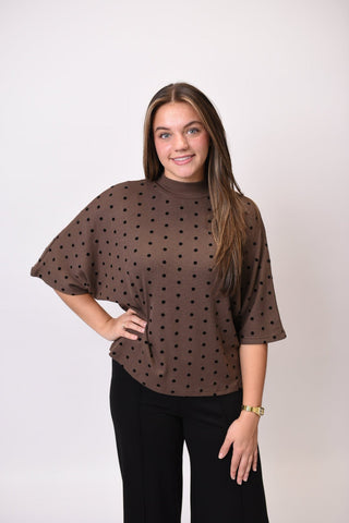 The Daydream Top in Mocha - Shop Rust & Ruffles