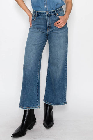 The Everyday Wide Leg Crop Jeans - Shop Rust & Ruffles