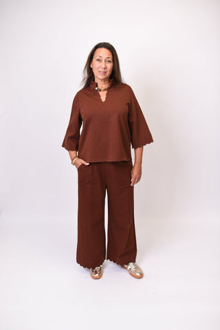 The Perfect Top in Brown - Shop Rust & Ruffles