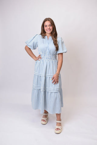 The Stripe Moment Midi - Shop Rust & Ruffles