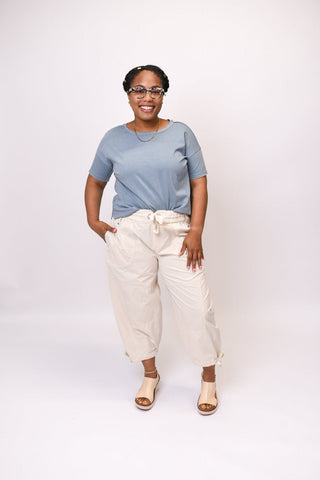 The Ultimate Cargo Joggers - In Bone - Shop Rust & Ruffles