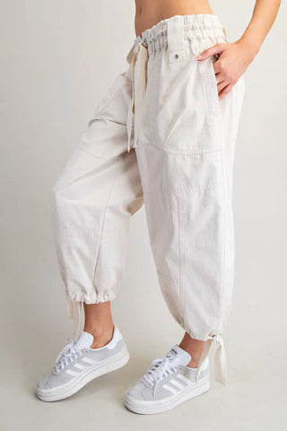 The Ultimate Cargo Joggers - In Bone - Shop Rust & Ruffles