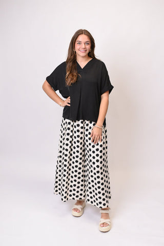 Timeless Polka Dot Pants - Shop Rust & Ruffles