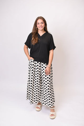 Timeless Polka Dot Pants - Shop Rust & Ruffles