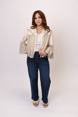 Timeless Trail Lace Shrug - Shop Rust & Ruffles