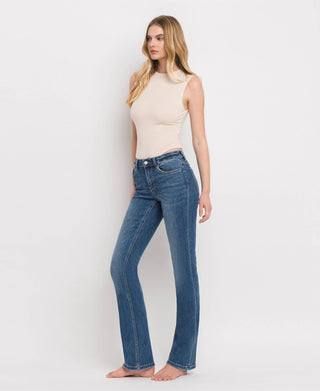 Titillating Mid Rise Boot Cut Vervet Jeans - Shop Rust & Ruffles