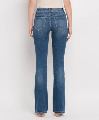 Titillating Mid Rise Boot Cut Vervet Jeans - Shop Rust & Ruffles