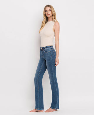 Titillating Mid Rise Boot Cut Vervet Jeans - Shop Rust & Ruffles