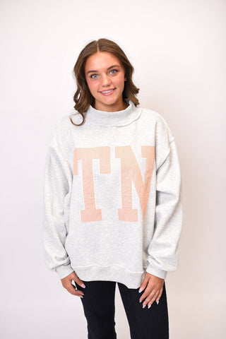 TN Striped Embroidered Pullover - Shop Rust & Ruffles
