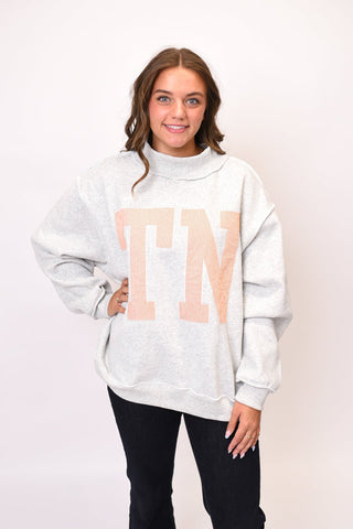TN Striped Embroidered Pullover - Shop Rust & Ruffles
