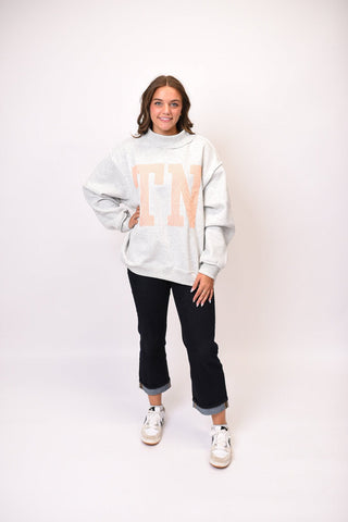 TN Striped Embroidered Pullover - Shop Rust & Ruffles
