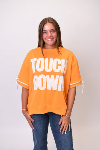 Touchdown Eyelet Pullover - Shop Rust & Ruffles
