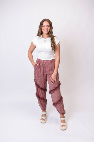 Trail Ride Ruffle Pants - Shop Rust & Ruffles