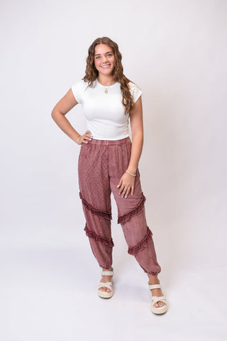 Trail Ride Ruffle Pants - Shop Rust & Ruffles