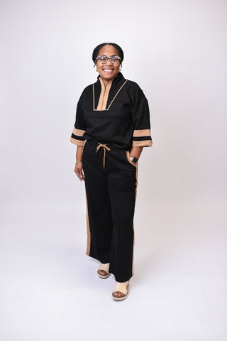 Travel Day Pullover in Black - Shop Rust & Ruffles