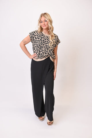 Twist And Go Top in Leopard - Shop Rust & Ruffles