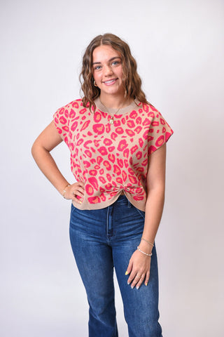 Twist And Go Top in Pink - Shop Rust & Ruffles