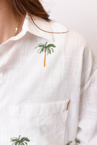 Under The Palms Blouse - Shop Rust & Ruffles