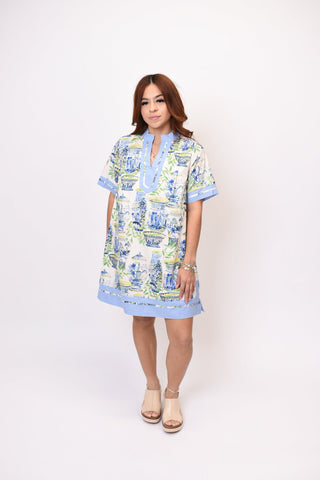 Under The Pavilion Mini Dress - Shop Rust & Ruffles