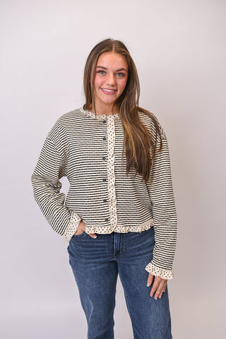 Unexpected Favorite Cardigan in Black - Shop Rust & Ruffles