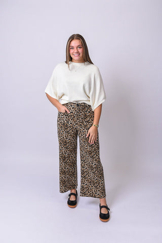 Untamed Ease Leopard Print Pants - Shop Rust & Ruffles