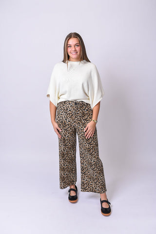 Untamed Ease Leopard Print Pants - Shop Rust & Ruffles