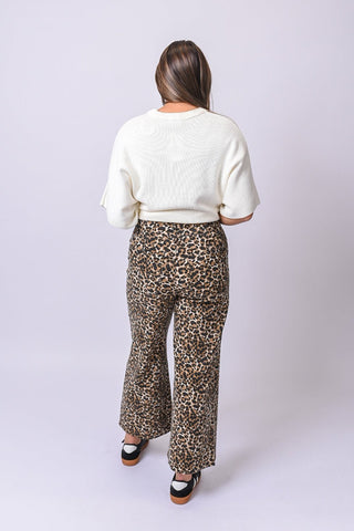 Untamed Ease Leopard Print Pants - Shop Rust & Ruffles