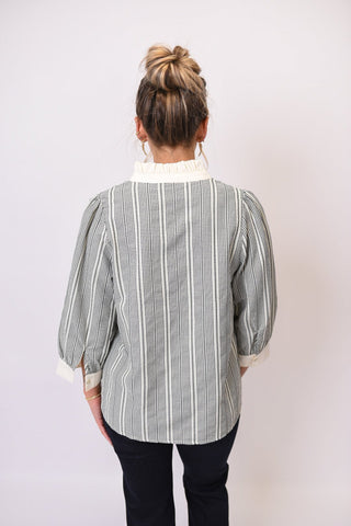 Uptown Check Blouse - Shop Rust & Ruffles