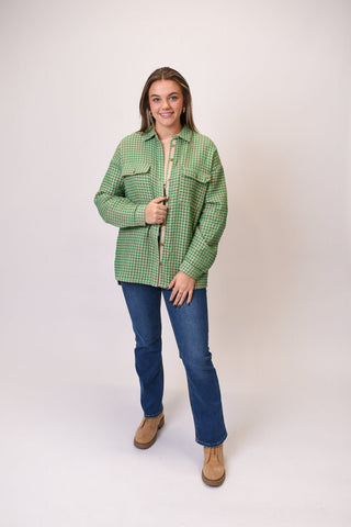 Very Best Waffle Knit Shacket - Shop Rust & Ruffles
