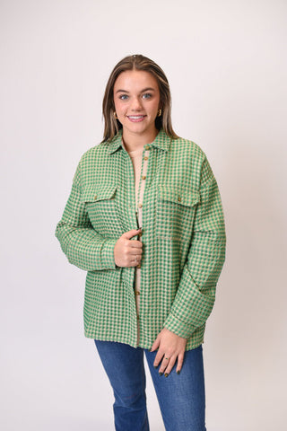 Very Best Waffle Knit Shacket - Shop Rust & Ruffles
