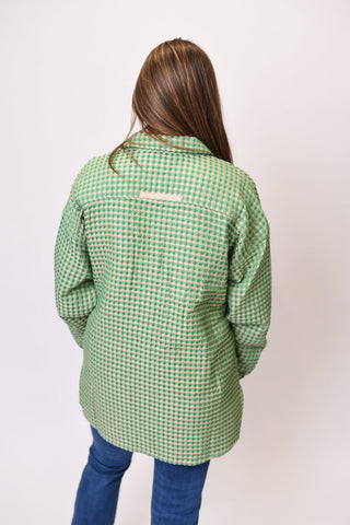 Very Best Waffle Knit Shacket - Shop Rust & Ruffles