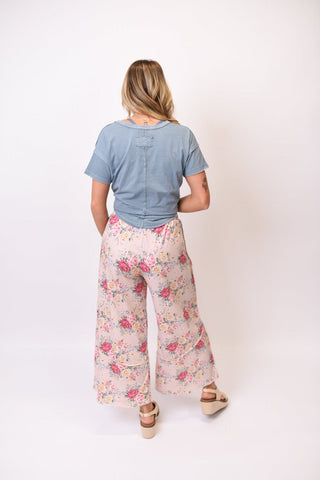 Vintage Bloom Wide Leg Pants - Shop Rust & Ruffles