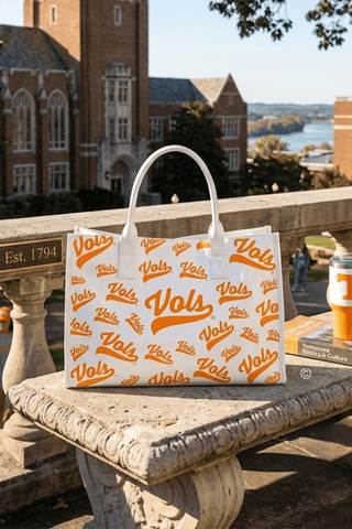 VOLS Clear Winner Vinyl Tote Bag - Shop Rust & Ruffles