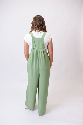 Warm Nights Jumpsuit in Green - Shop Rust & Ruffles
